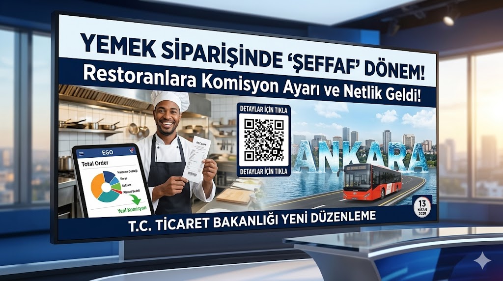 Yemek Siparişlerinde "Şeffaf Dönem" Başlıyor