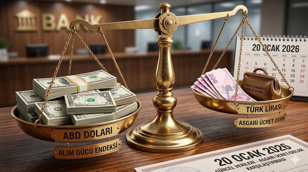 Asgari Ücretin Dolar Karşısındaki Seyri