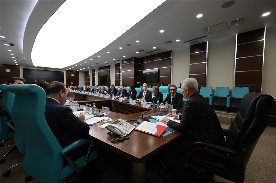 Ticaret Bakanı Ömer Bolat, ABD Ticaret Odası Heyeti ile Bir Araya Geldi